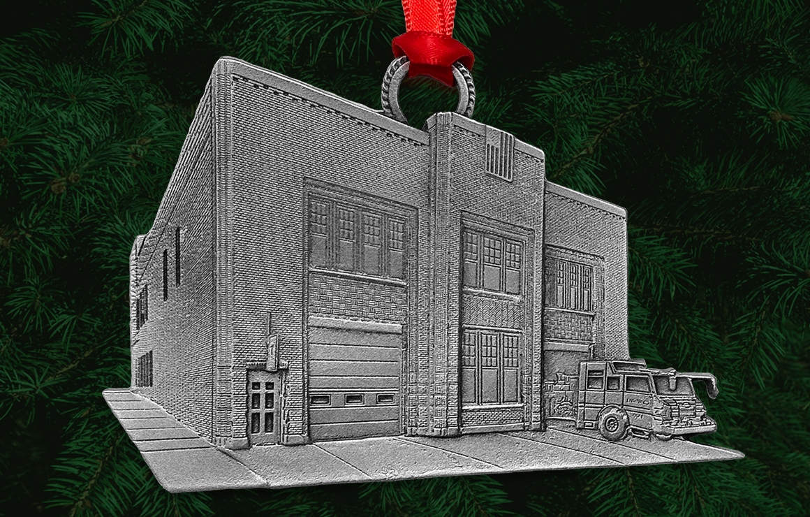 milwaukee fire department ornament