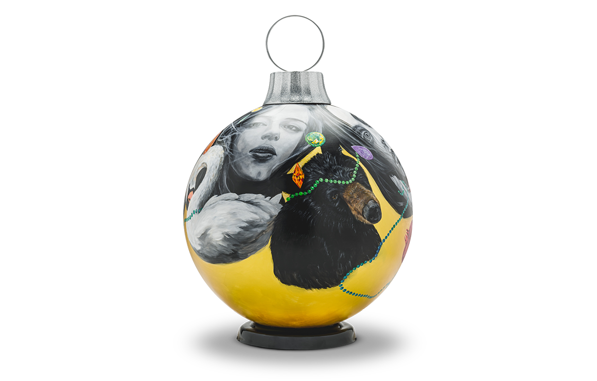 four graces by nova czarnecki ornament trail