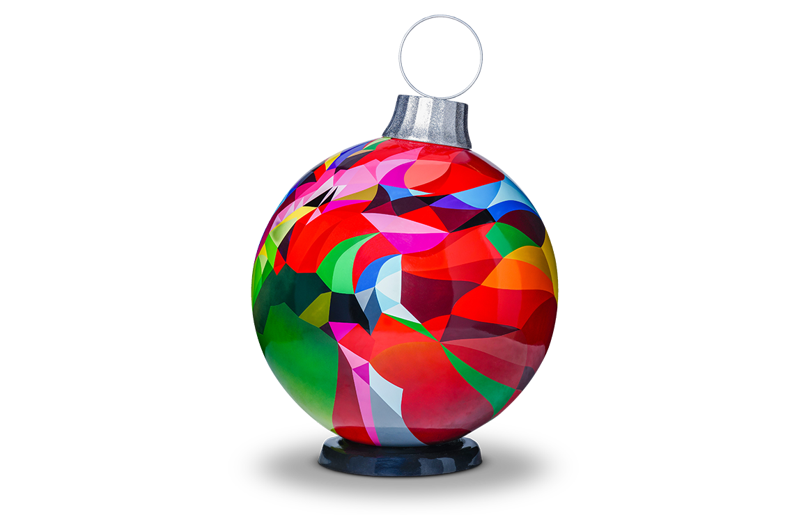 paz, amor y amistad by mauricio ramirez ornament trail