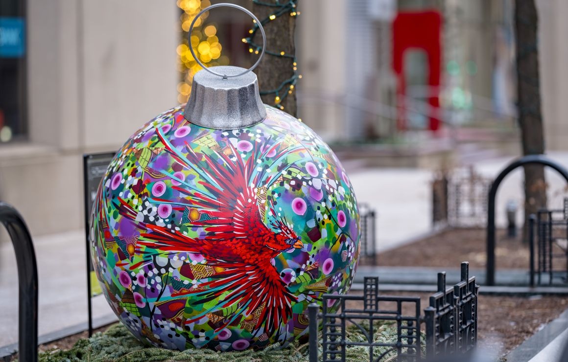 merry and bright in flight ornament trail milwaukee