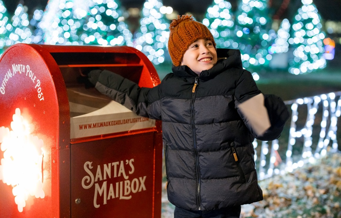 santa's mailbox cathedral Square park