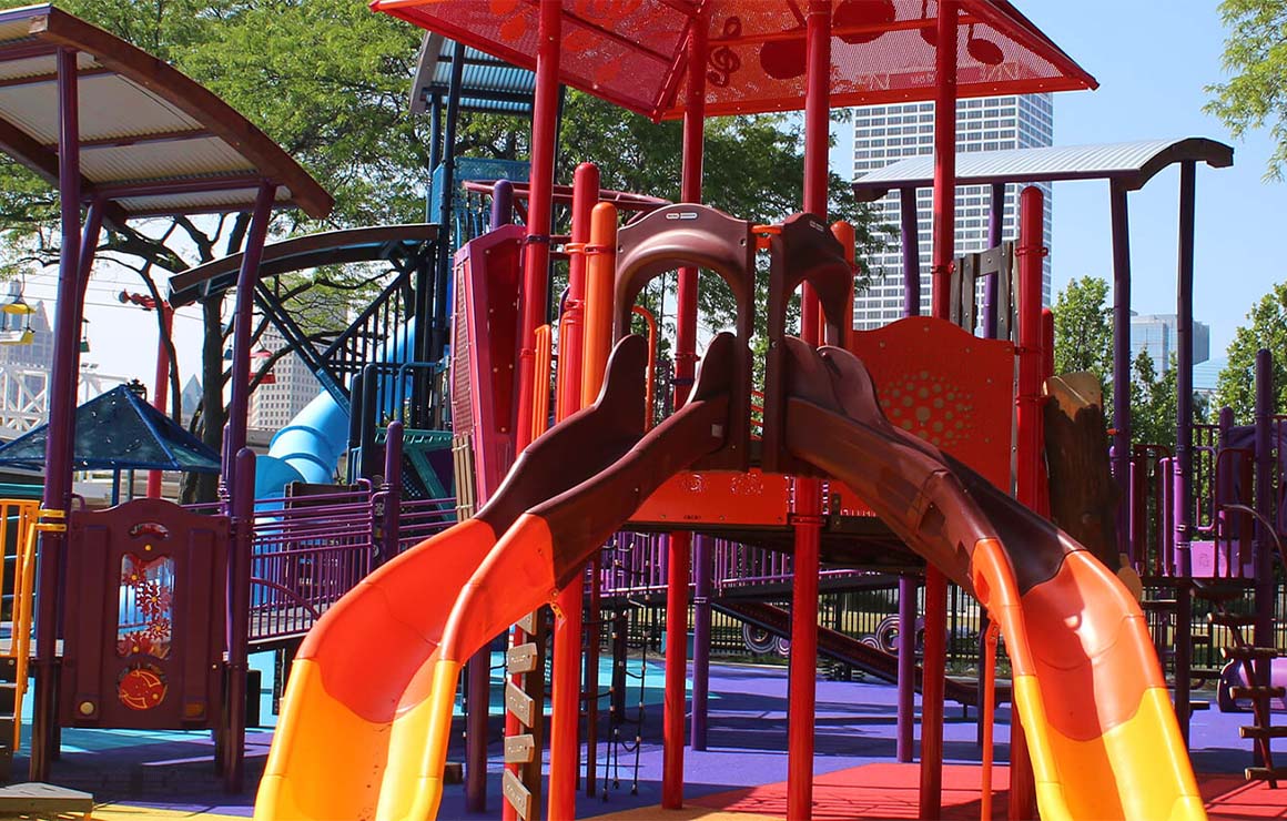 Community Playground Milwaukee Downtown