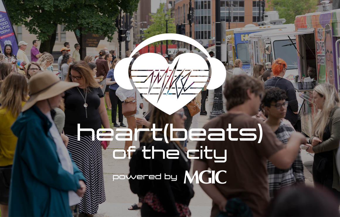 Heart(beats) of the City Milwaukee downtown