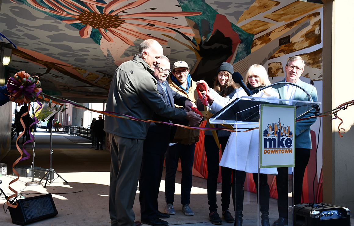 Migration Mural Placemaking Milwaukee Downtown Public Art 