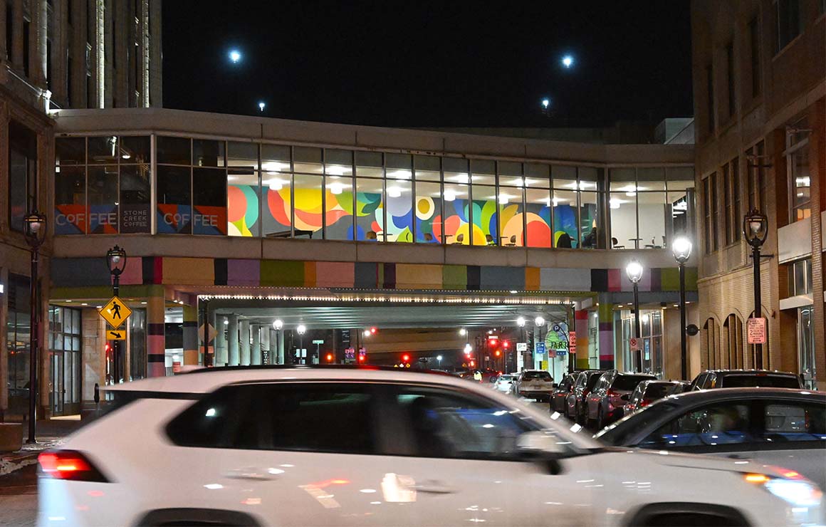 Skywalk Murals Milwaukee Downtown