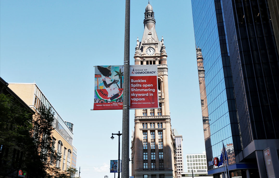 Road of Democracy Milwaukee Downtown