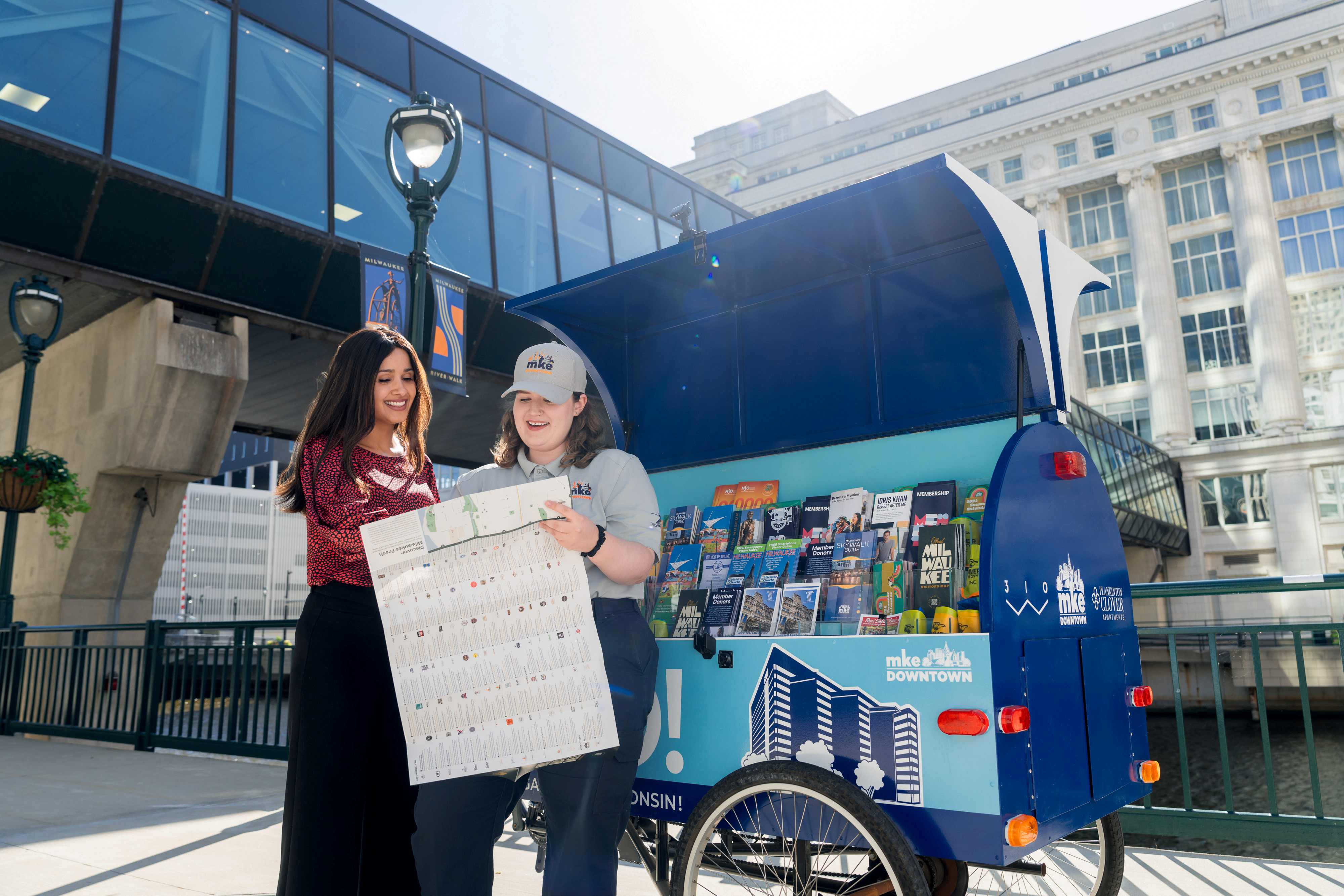 public service ambassador mobile info station milwaukee